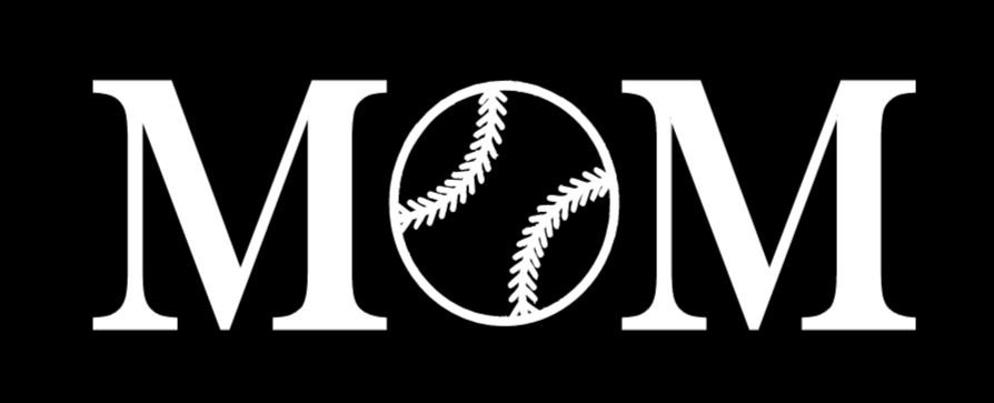 Baseball mom decal